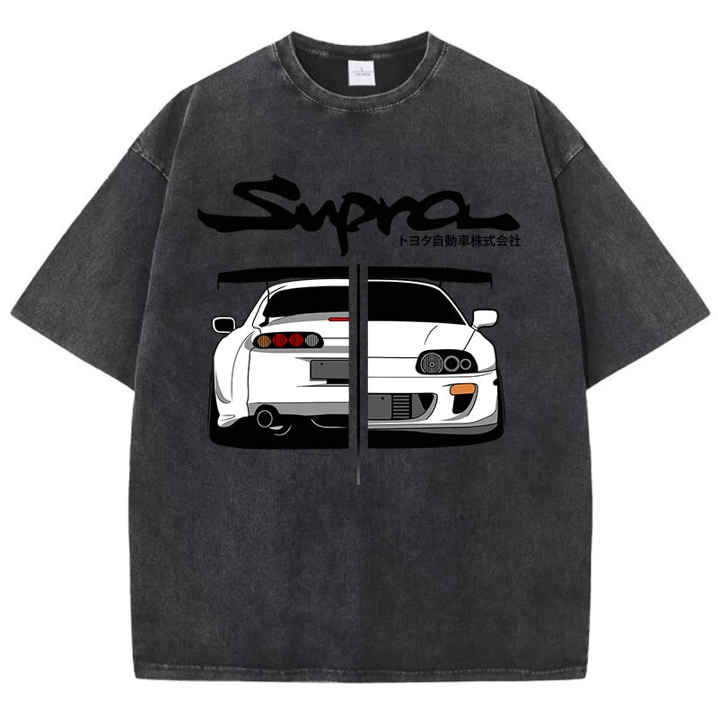 Supra Poster Vehicle Association Print Men T Shirt Lovely Soft T Shirts Outdoor Versatile Tshirt Holiday Comfort Clothing