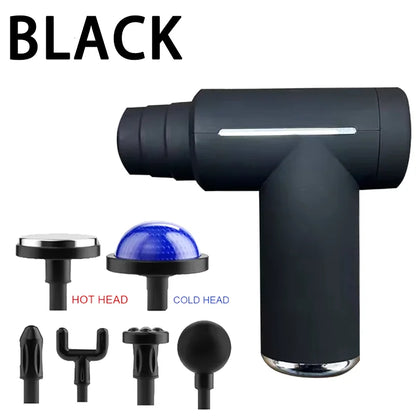 Mini Muscle Massage Gun Body Massager Deep Handheld Percussion Massager For Body Back Neck Leg Cold And Hot Compress Fascia Gun