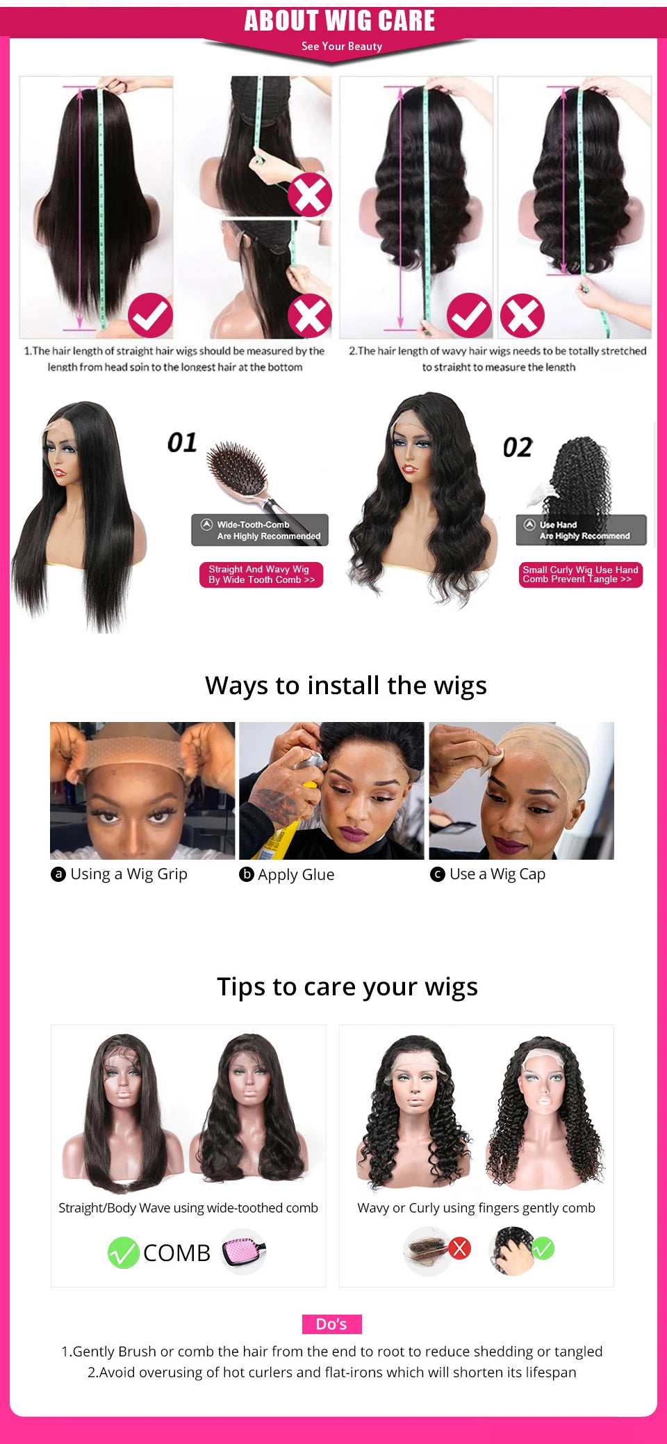 FUGANGXIU-12A Body Wave Human Hair Wig With Bang Full Machine Made Glueless Wear And Go Brazilian Virgin Hair Natural Color