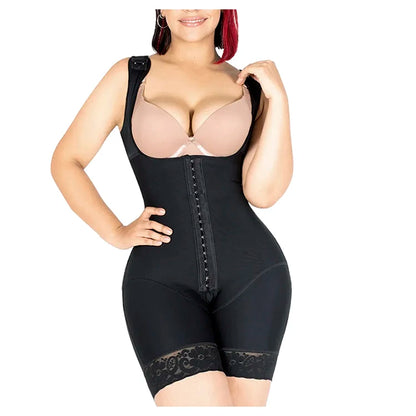 Fajas Reductoras Body Shaper Slimming Sheath Flat Belly Shapewear Tummy Control Bodysuit Postpartum Bodices Girdles Woman Corset