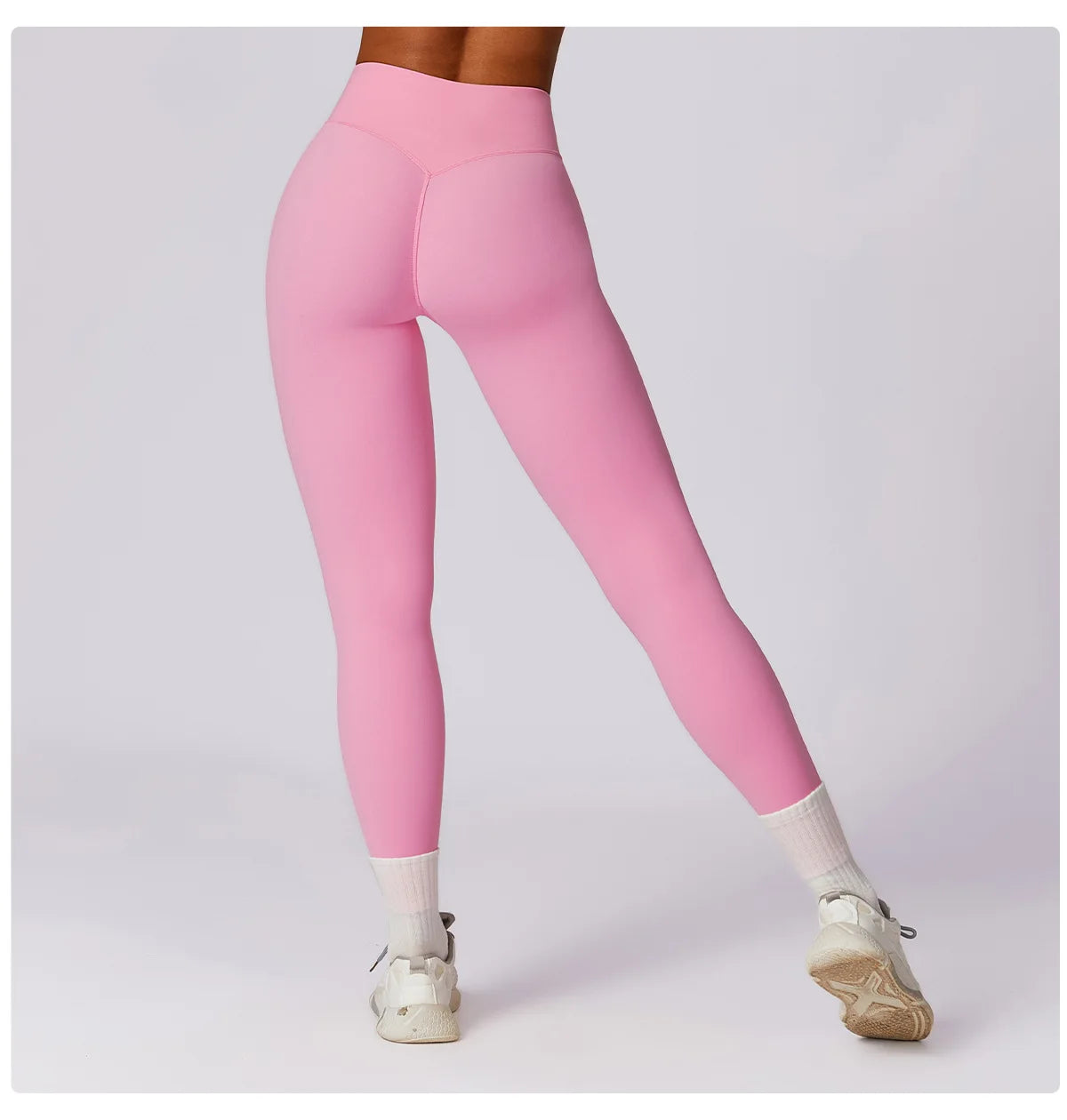 Butt Lifting Running Leggings Women 2025 High Waist Quick-Dry Naked Feel Yoga Pants Tummy Control Outdoor Workout Tights for Gym