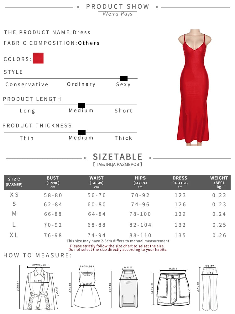 Weird Puss Sexy Backless Women Evening Maxi Dress Folds V-Neck Sleeveless Coquette Elegant Mermaid Matching Banquet Prom Bodycon