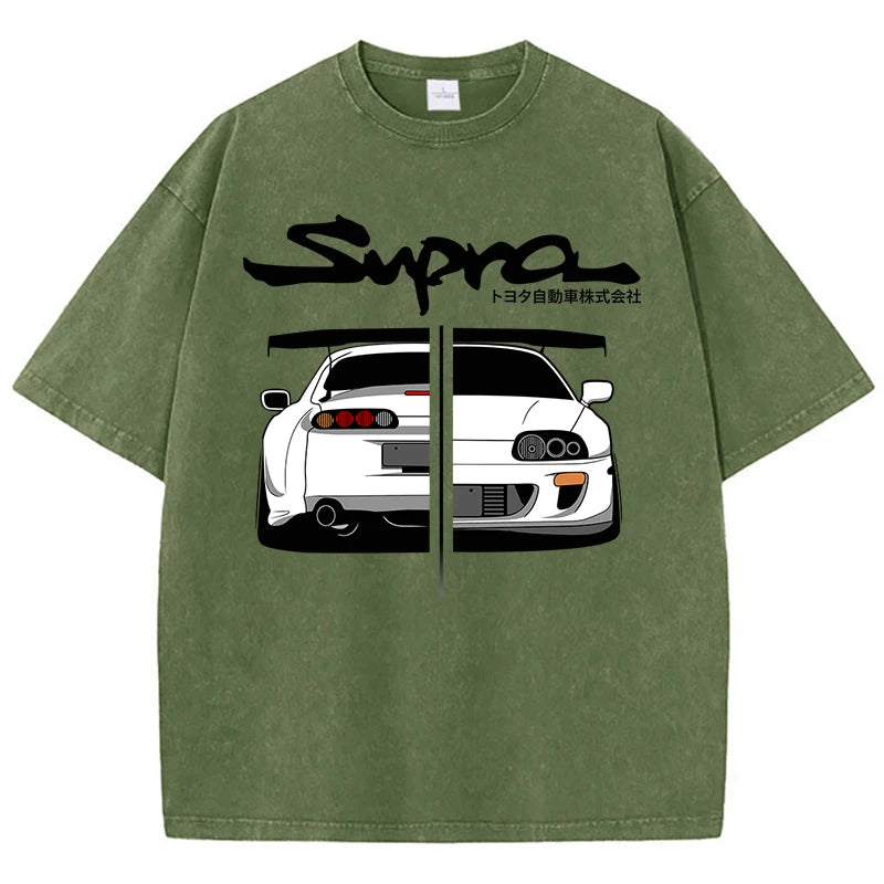 Supra Poster Vehicle Association Print Men T Shirt Lovely Soft T Shirts Outdoor Versatile Tshirt Holiday Comfort Clothing