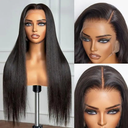 30 32 34 36 38 Inch Bone Straight Lace Front Wigs Human Hair 13x6 13x4 HD Lace Frontal Wig Human Hair Lace Frontal Wigs
