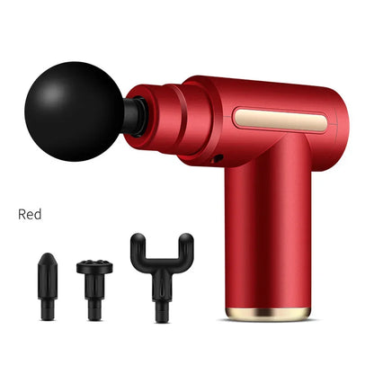 Fascia Gun Muscle Massagers Pistol Vibration Penetration Deep Tissue Massage Gun Shock Body Neck Massager Relaxation Treatment