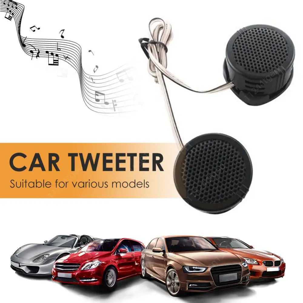Car Dome Tweeter Speaker 500W 4Ohm High Frequency Loudspeaker Universal Car Speaker Auto Audio Treble Speaker Loudspeaker