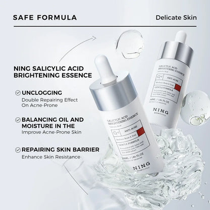 Salicylic Acid 2% Face Serum: Niacinamide + Centella Extract, Aids Blemish Soothing, Pore Refining & Oil Regulation