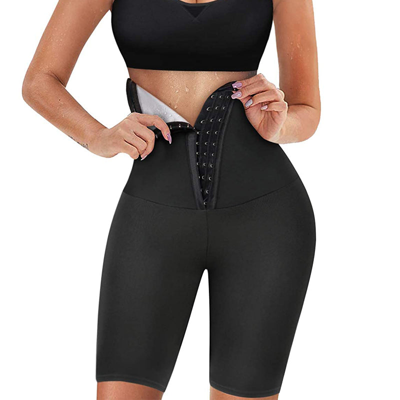 Body Shaper Pants Sauna Shapers Hot Sweat Sauna Effect Slimming Pants Fitness Short Shapewear Workout Gym Leggings Fitness Pants