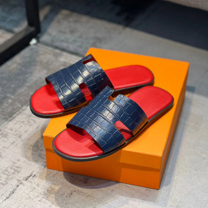 2025 Slipper Designer Mens Slides Flat Summer Sandals Sandale Shoes Ladies Classic Brand Casual Woman Outside Beach Slippers