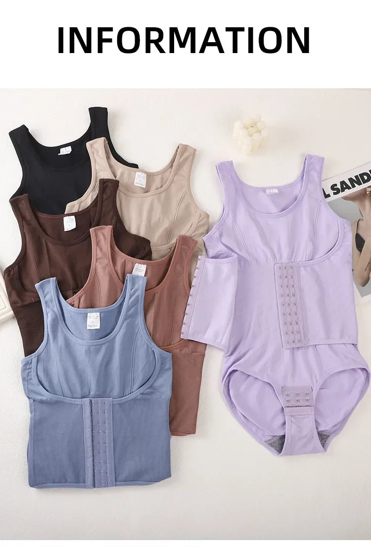 Body Shaper Women Seamless Tummy Control Slimming Sheath Flat Belly for Underwear Plus Size Shapewear Bodysuit Fajas Colombianas