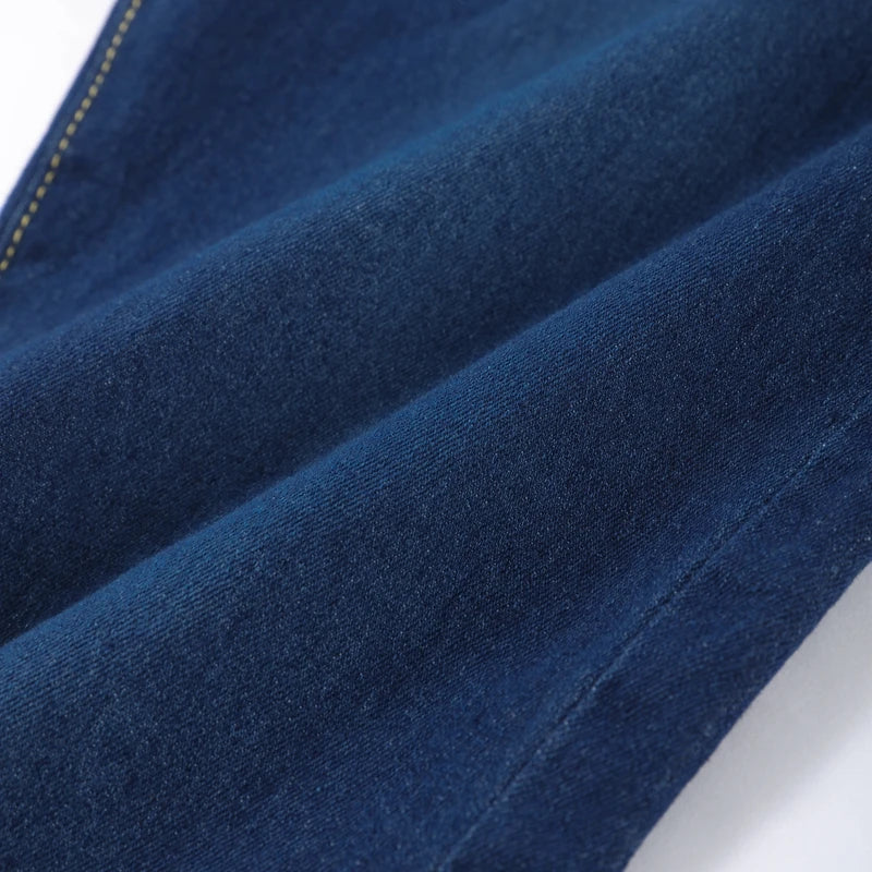 Fashion Skinny Pencil Pants Women's Casual Slim High Waist Straight Leg Denim Pants 2025 & 2026 Autumn New Lady High Street Trousers