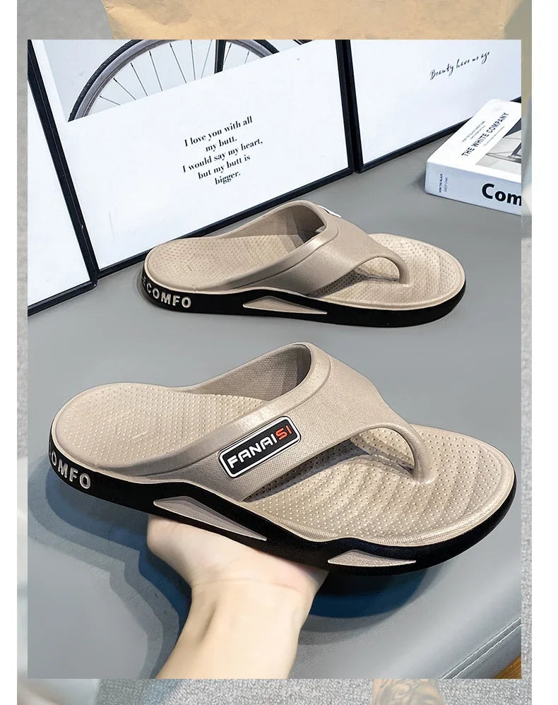 Summer Men's Flip-flops Sports Beach Sandals Men Casual Outdoor Fashion&trend Comfortable Shoes House Flip Flops Home Shoes