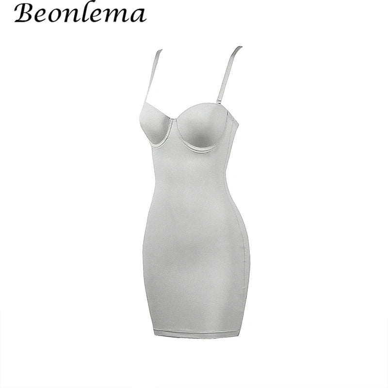 Short Bodycon Dress Backless Skinny Straps Solid Casual Sexy Sleeveless Summer High Waist Club Slim Mini Dresses Ladies Basic