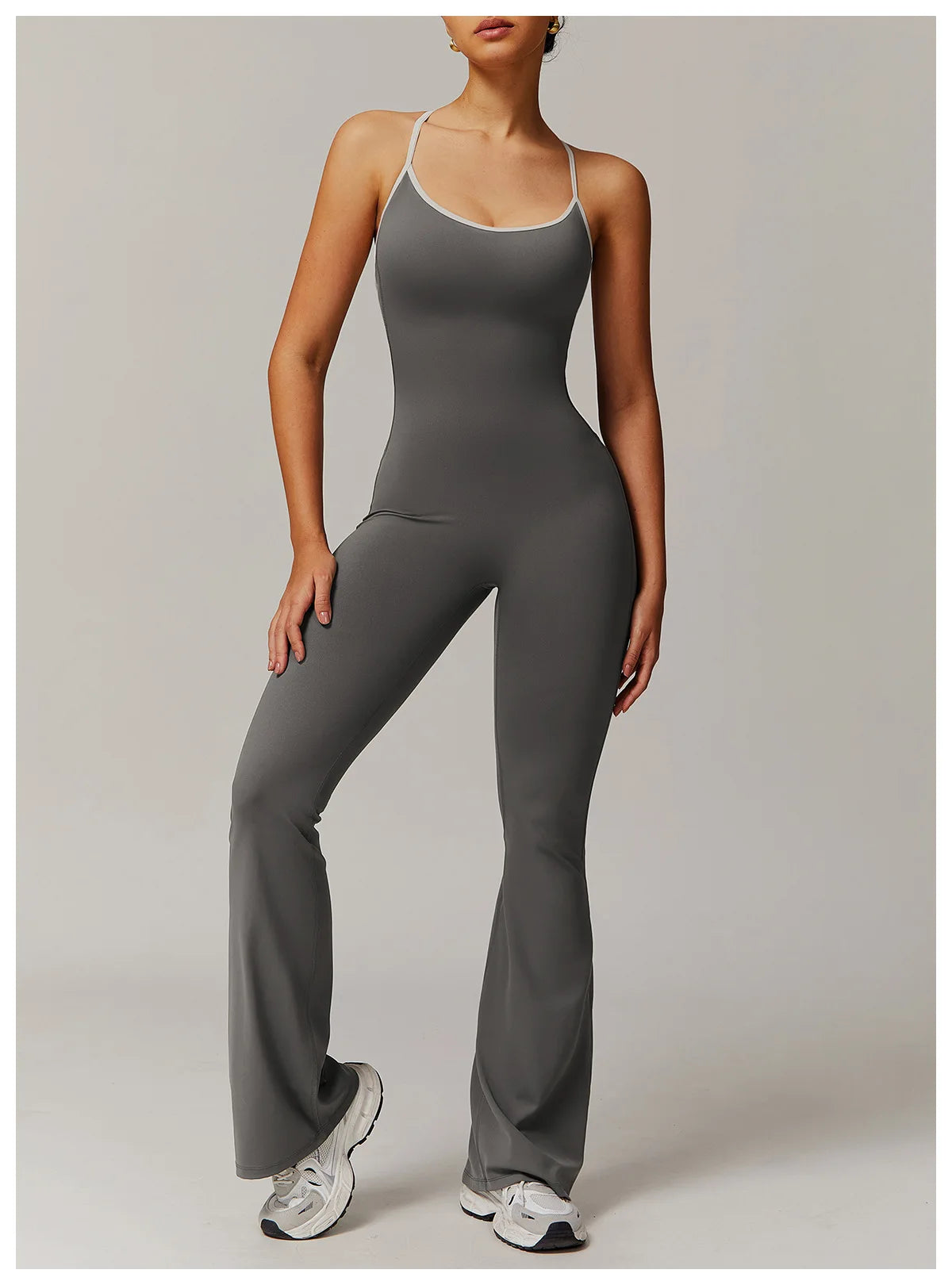 Jumpsuit Gym Set Yoga Suit Back Cross Sportswear Women Sports Jumpsuit Fitness Rompers Workout Bodysuits One-piece Yoga Jumpsuit