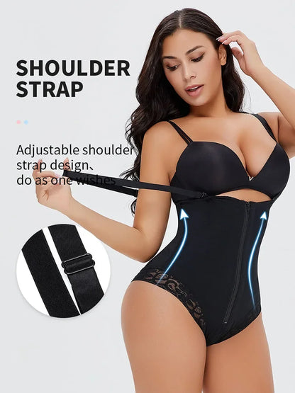 AfuliA Full Body Shaper Fajas Colombianas Reductive Girdles Flat Belly Slimming Belt Waist Trainer Butt Lifter Shapewear Corsets