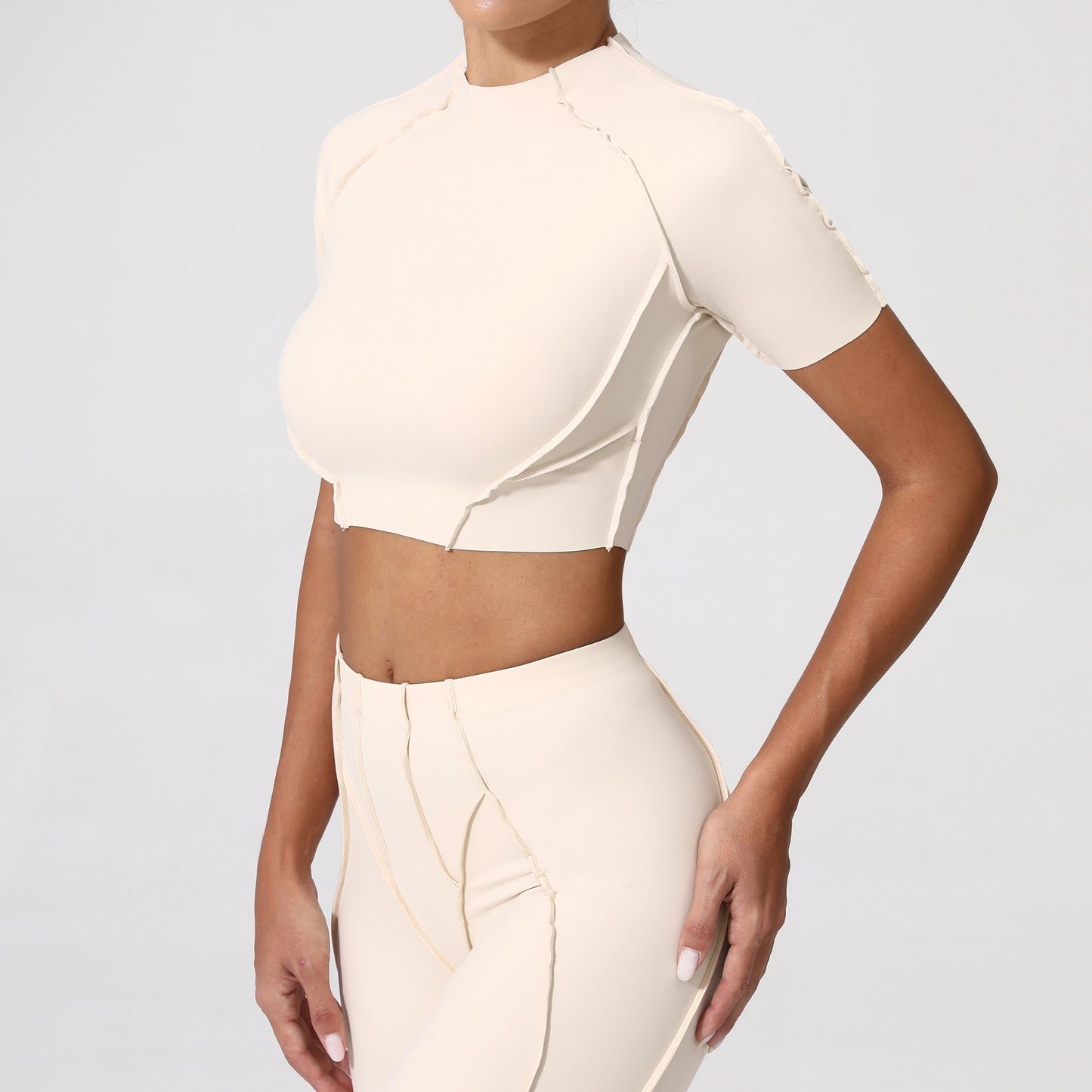 Women Yoga Top No Padded Sport T Shirts Fitness Clothes Short Sleeve Yoga Shirt Gym Top Running Active Wear Sport Tops