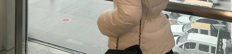 White Large Fur Collar down Jaet Women's 2025 Winter New Design Ultra Slim Lightweight Hooded White Du down Outerwear