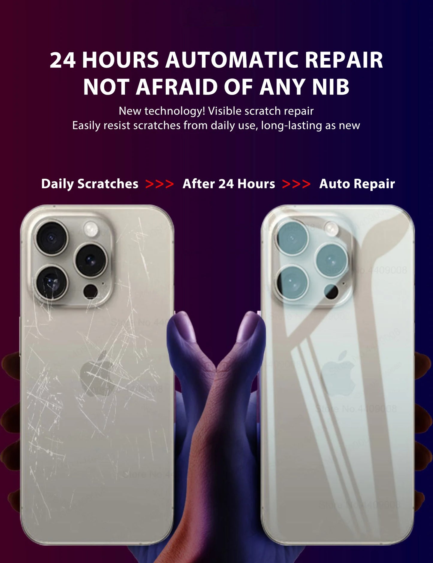 3Pcs Back Hydrogel Film For Apple iPhone 17 16 Pro Max Air Full Cover Screen Protection Clear Film HD Stickers Phone Accessories