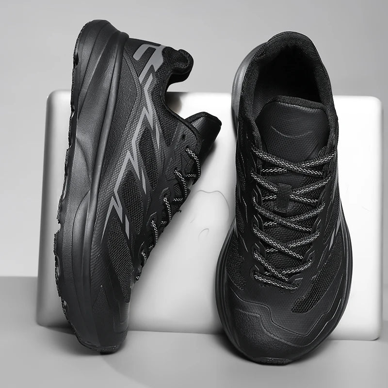 Wide Toe Men Running Sneakers Minimalist Barefoot Shoes Lightweight Breathable Zero Soles Outdoor Man Casual Walking Sport Shoes