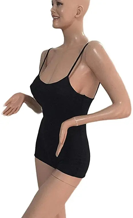 Women Spaghetti Rompers for Women Sexy Condole Super Short Playsuits Summer Solid Shorts Strap Low-Cut Back Romper