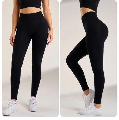 Yoga Leggings Pants Trousers Women's Quick Dry Sports Leggings High Waisted Fitness Pants Stretch Peach Butt Gym Clothing