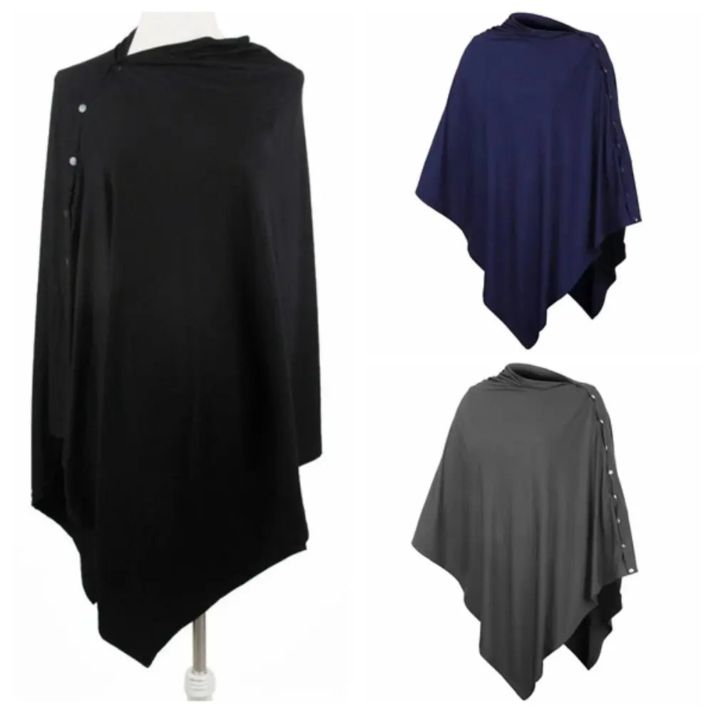 Comfortable Maternal Nursing Covers Button Soft Nursing Scarf Adjustable Anti-Exposure Mother's Nursing Towel Outdoor