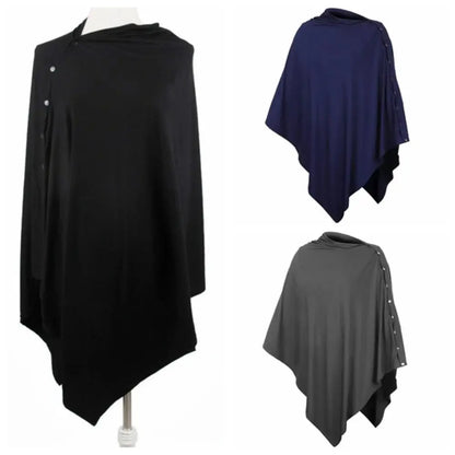 Comfortable Maternal Nursing Covers Button Soft Nursing Scarf Adjustable Anti-Exposure Mother's Nursing Towel Outdoor