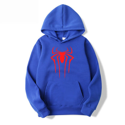 Fashion brand men's hoodie casual hoodie sportswear men's/women's top printed spider hoodie