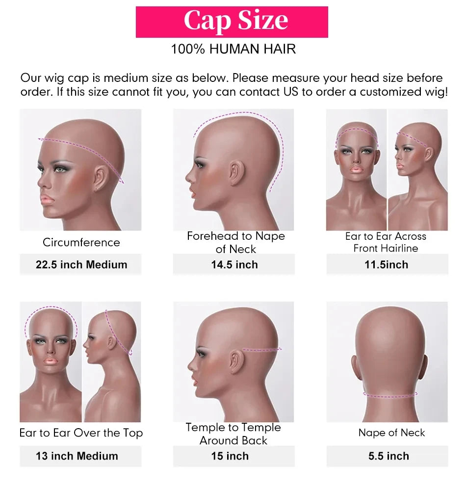 Ombre Highlight Blonde With Red Colored 13x4 Lace Front Wigs Human Hair Brazilian 30 Inch Bone Straight Human Hair Wig For Women