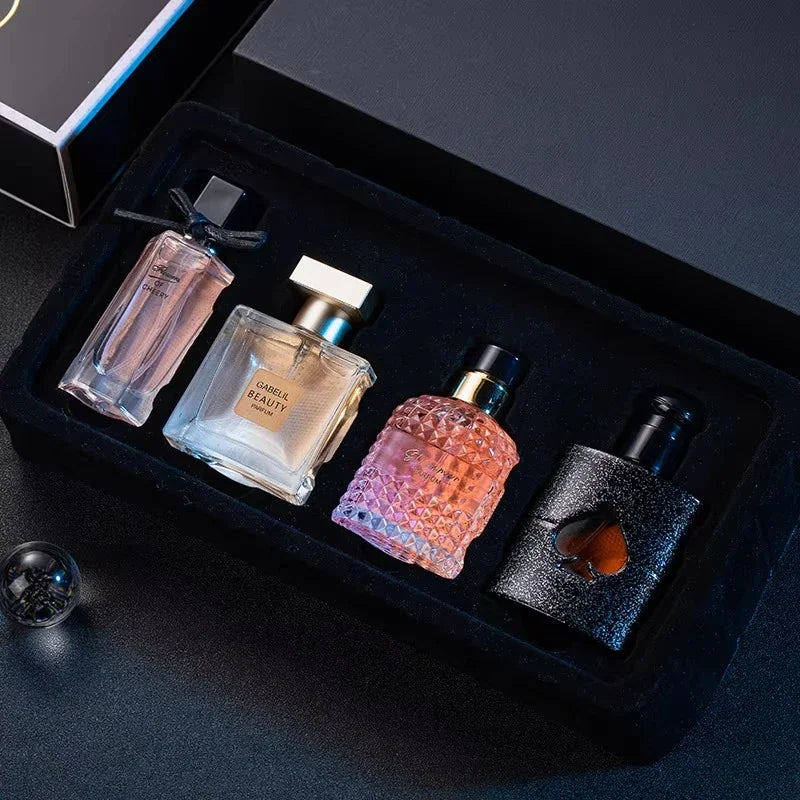 Original Women Perfume 105ml Gift Box Four Piece Set Fresh Lasting Fragrance Eau De Parfum Plant Floral Scent Fresh Духи Ж
