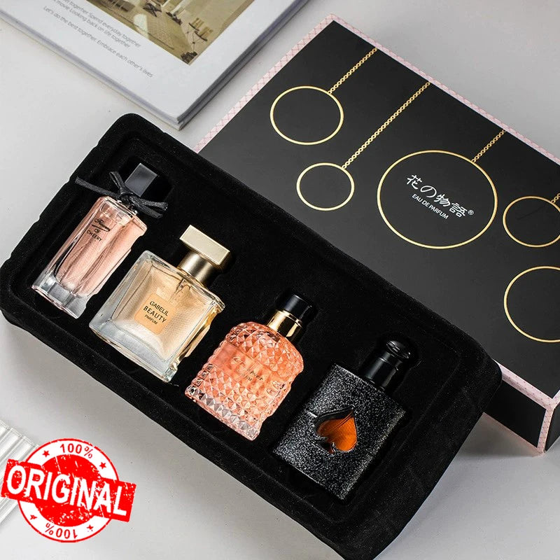 Original Women Perfume 105ml Gift Box Four Piece Set Fresh Lasting Fragrance Eau De Parfum Plant Floral Scent Fresh