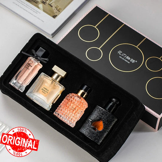 Original Women Perfume 105ml Gift Box Four Piece Set Fresh Lasting Fragrance Eau De Parfum Plant Floral Scent Fresh