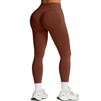 Summer Women Three Waist Gym Yoga Pants High Waist Peach Buttocks Solid Color Tight Fitting Sports Leggings Yoga Exercise Pants