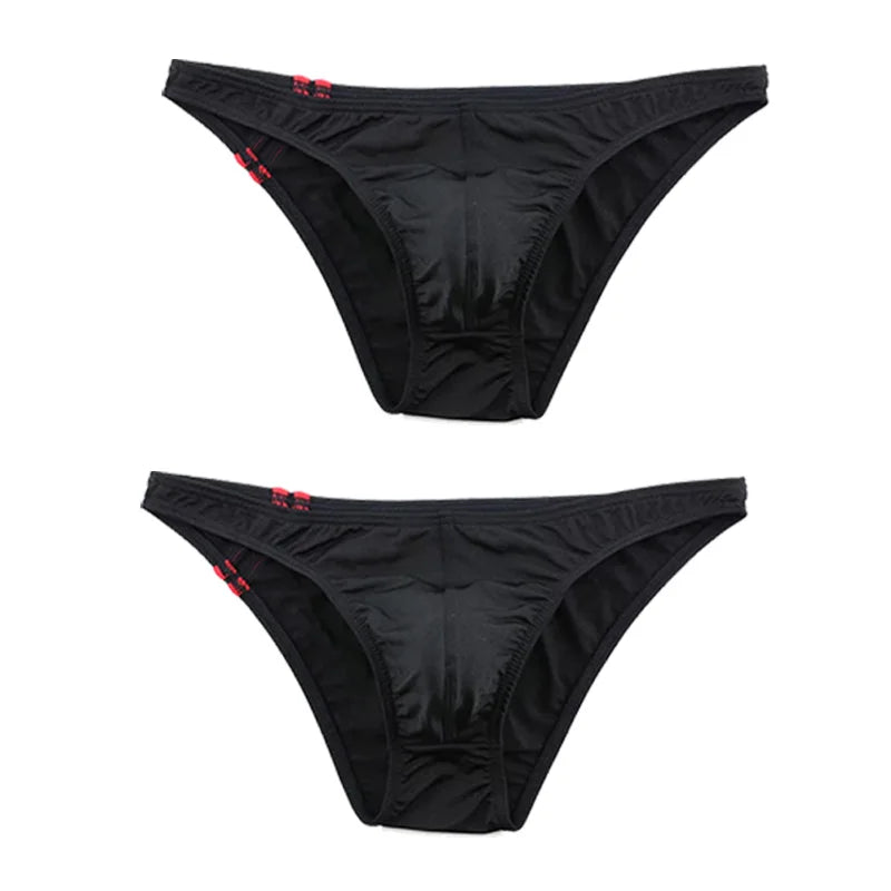 Men Swimwear Solid Swimsuit Briefs Sport Swimming Trunks U Pouch Beachwear Briefs Beach Shorts bathing suit