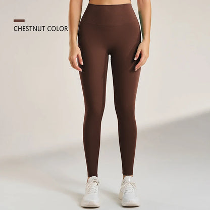 Yoga Leggings Pants Trousers Women's Quick Dry Sports Leggings High Waisted Fitness Pants Stretch Peach Butt Gym Clothing