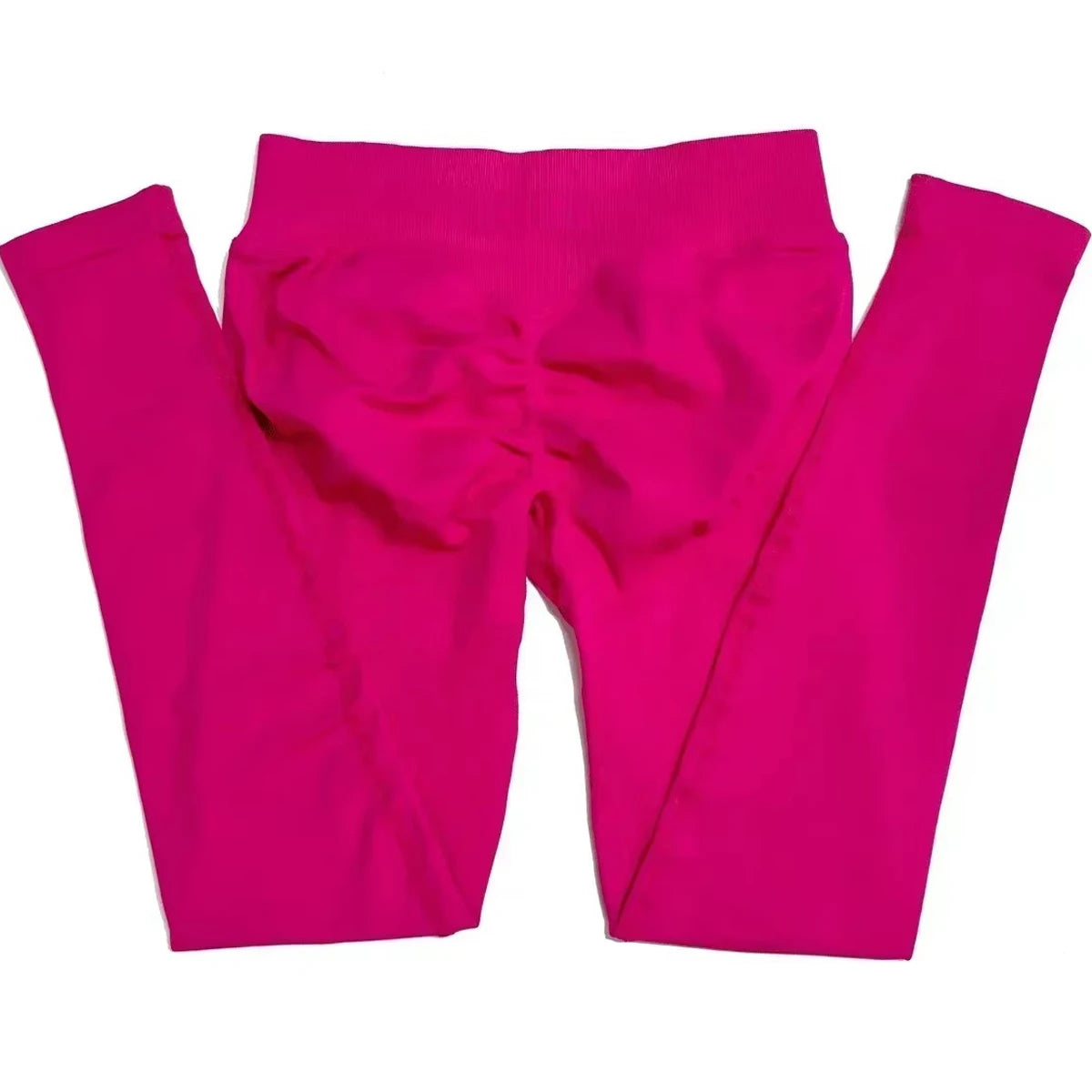 No Logo Scrunch Bum Gym Legging for Women Low Waistband Seamless Yoga Legging Workout Yoga Pants Push Up Sports Tights