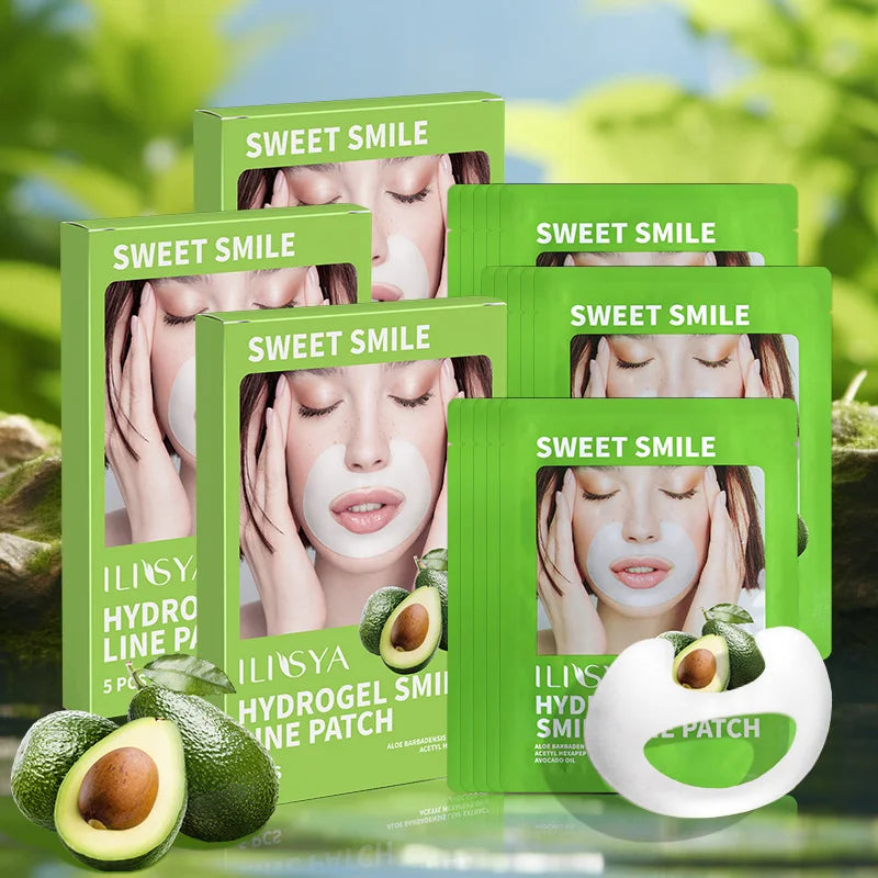 3 Boxes of Collagen Lip Smile Patch, Containing Avocado Oil And Niacinamide Ingredients, Firming And Moisturizing Lip Skin