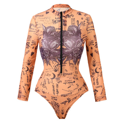 Russian Swimsuits Women One-piece Bikini Quick Drying Купальник Sunscreen 2025 European American