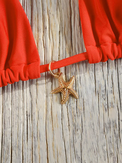 Bandage Bikinis Low Waist Swimwear Sexy Bikini Set For Women 2025 String Bathsuit Two Piece Suits Solid Swimsuits