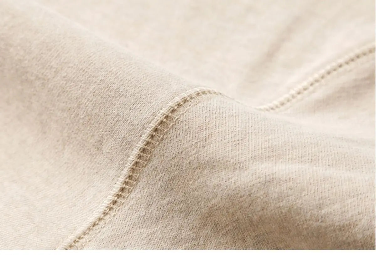 Heavyweight Impermeable 300g Carbon Matte Pure Cotton Thick Short Sleeved T-shirt Men and Women Pure White Simple Base Shirt