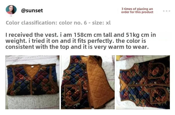 Fashionable Integrated Women's Vest Double Layer Flocking Vest Autumn/Winter Style Jacket Crew Neck Design For All Seasons