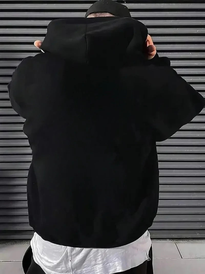 Fleece Men's Women Oversize Casual Sweatshirt Hoodies Couple Unisex Pullover Autumn Winter Loose Cotton Sport Hoody Clothing Top