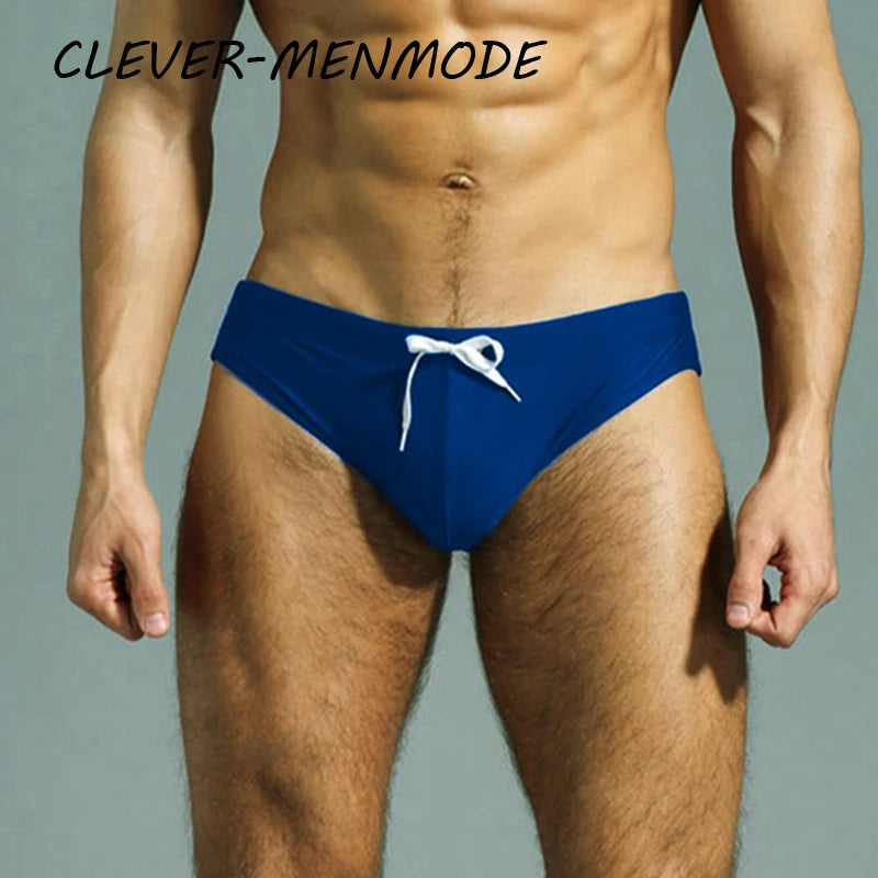 Mens Swimwear Sexy Briefs Swimsuits Trunks Beachwear Summer Surf Board Wear Men Swimming Brief Bikini Underwear Spa Underpants