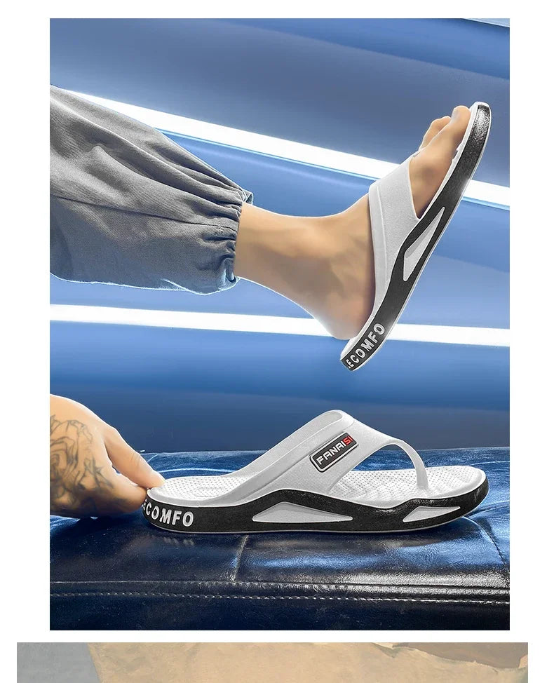 Summer Men's Flip-flops Sports Beach Sandals Men Casual Outdoor Fashion&trend Comfortable Shoes House Flip Flops Home Shoes