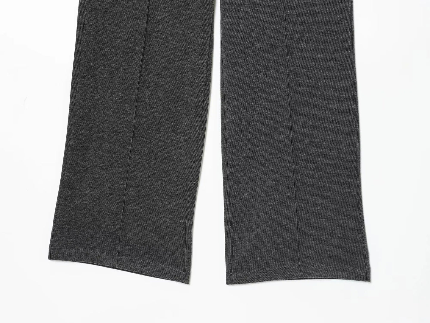 Fashion Pants Sets For Women Summer New Slim Lapel Zipper Short Sleeve Top Wide Leg Pants 2 Piece Set Casual Woman Outfits