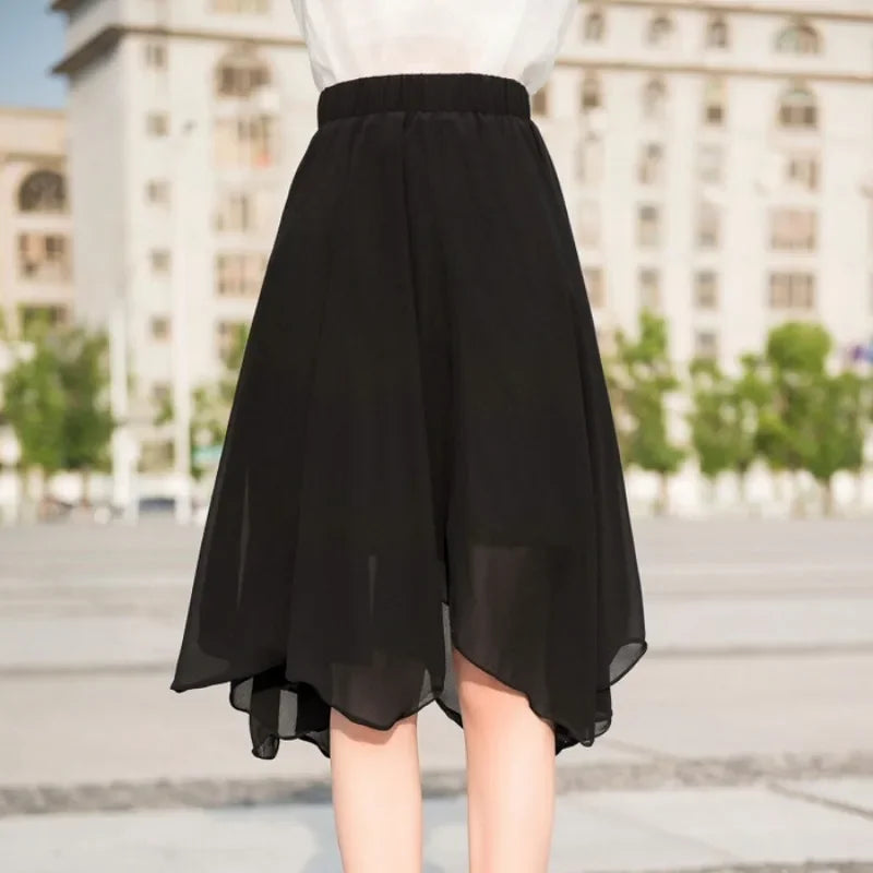 A Line Female Skirts New In Women's Skirt Midi Modest High Quality Clothing Trend 2026 Cheap Aesthetic Luxury Elegant Vintage V