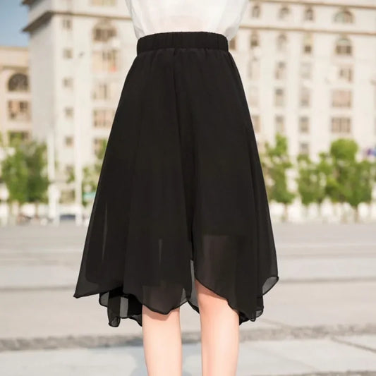 A Line Female Skirts New In Women's Skirt Midi Modest High Quality Clothing Trend 2026 Cheap Aesthetic Luxury Elegant Vintage V