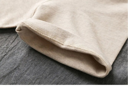 Heavyweight Impermeable 300g Carbon Matte Pure Cotton Thick Short Sleeved T-shirt Men and Women Pure White Simple Base Shirt