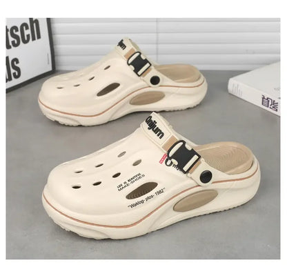New Classic Summer Clogs Men Slipper Breathable Garden Shoes EVA Outdoor Comforty Beach Slides Home Sandals Antiskid Slippers