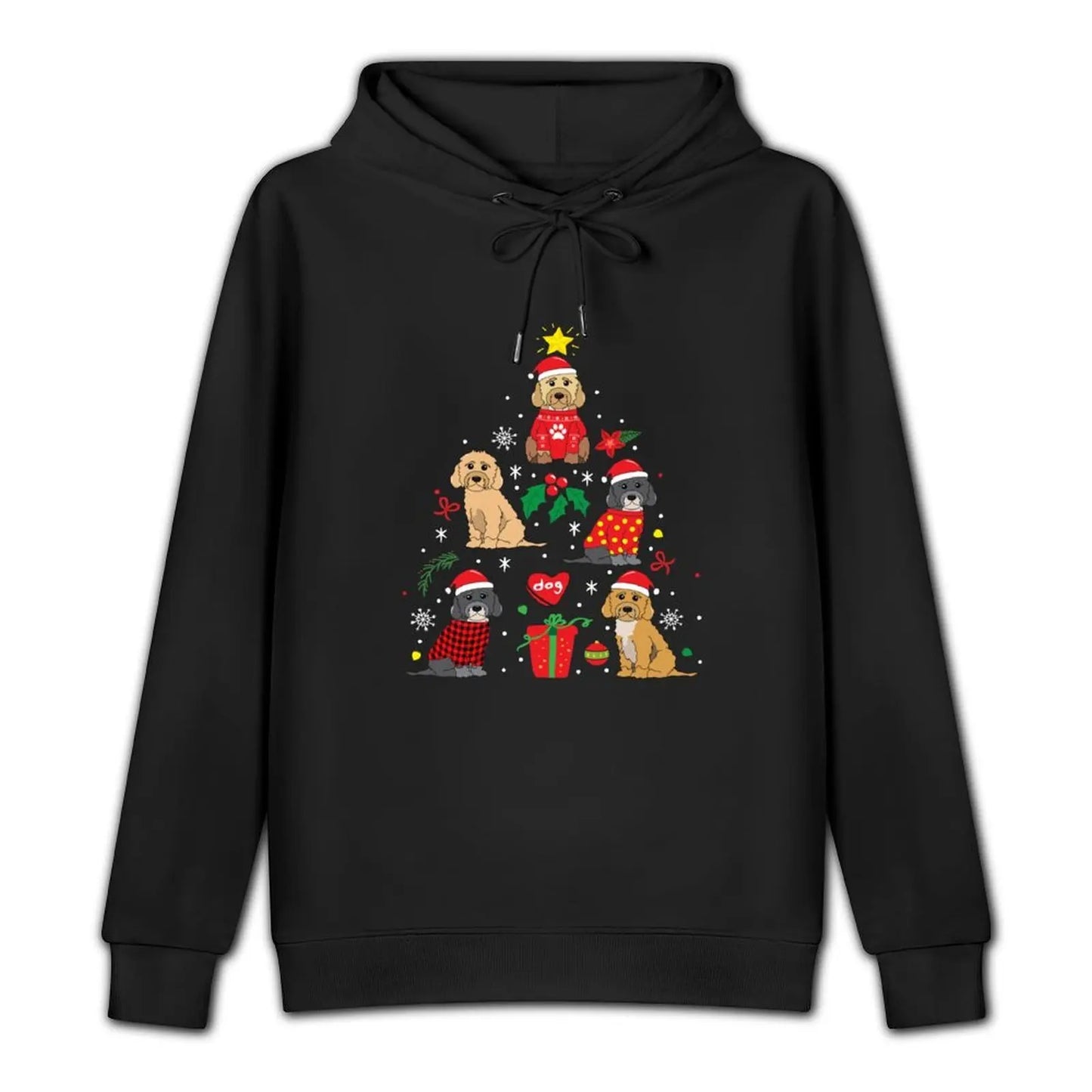 Cockapoo Christmas Ornament Tree Hoodie anime clothing autumn jacket men autumn mens designer clothes new in hoodies
